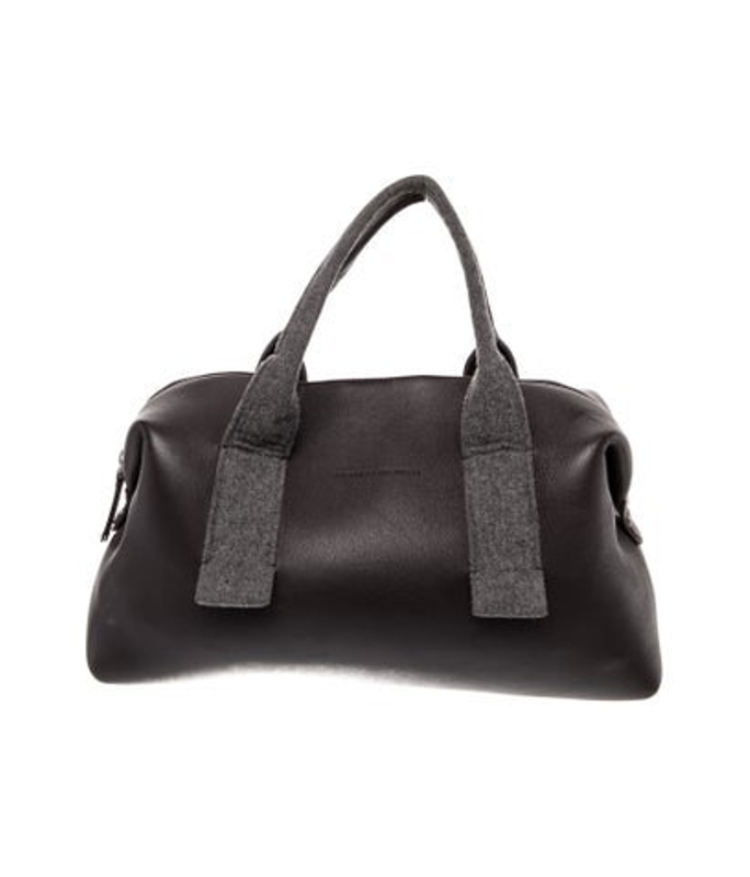 Brunello Cucinelli Cucinelli Leather Top Handle Bag