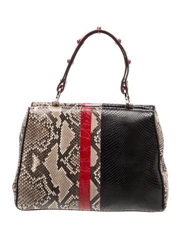 Python Top Handle Bag