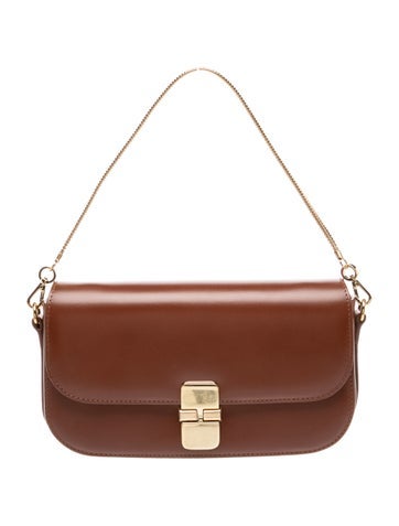 A.P.C. Leather Top Handle Bag
