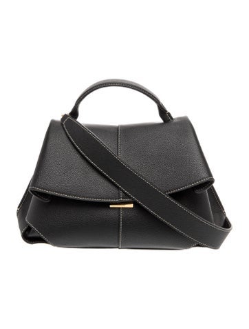 Leather Top Handle Bag