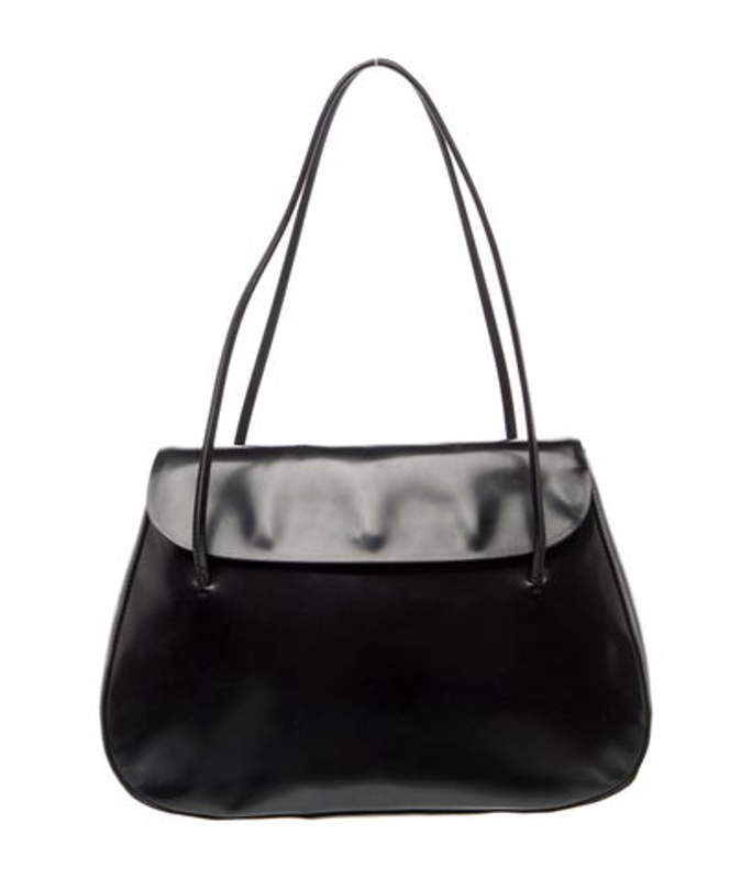 Prada Spazzolato Leather Shoulder Bag