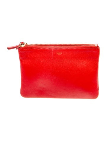 Leather Pouch Clutch