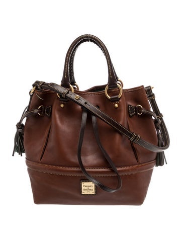 Dooney & Bourke Leather Top Handle Bag