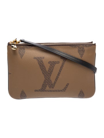 LV Monogram Double Zip Pochette