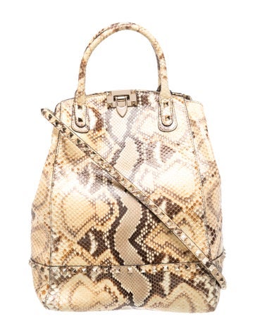 Rockstud Top Handle Bag
