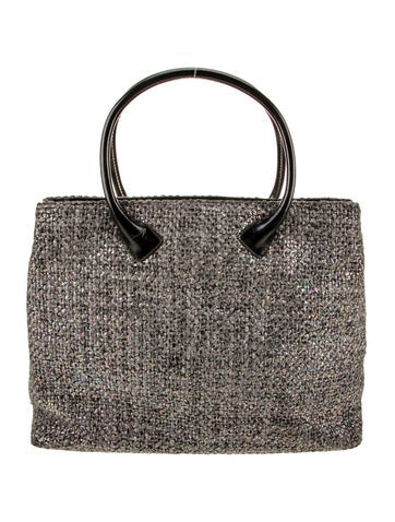 Miu Miu Tweed Top Handle Bag Vintage