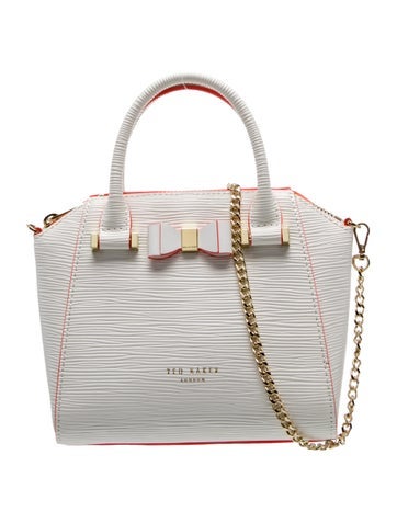 Leather Top Handle Bag