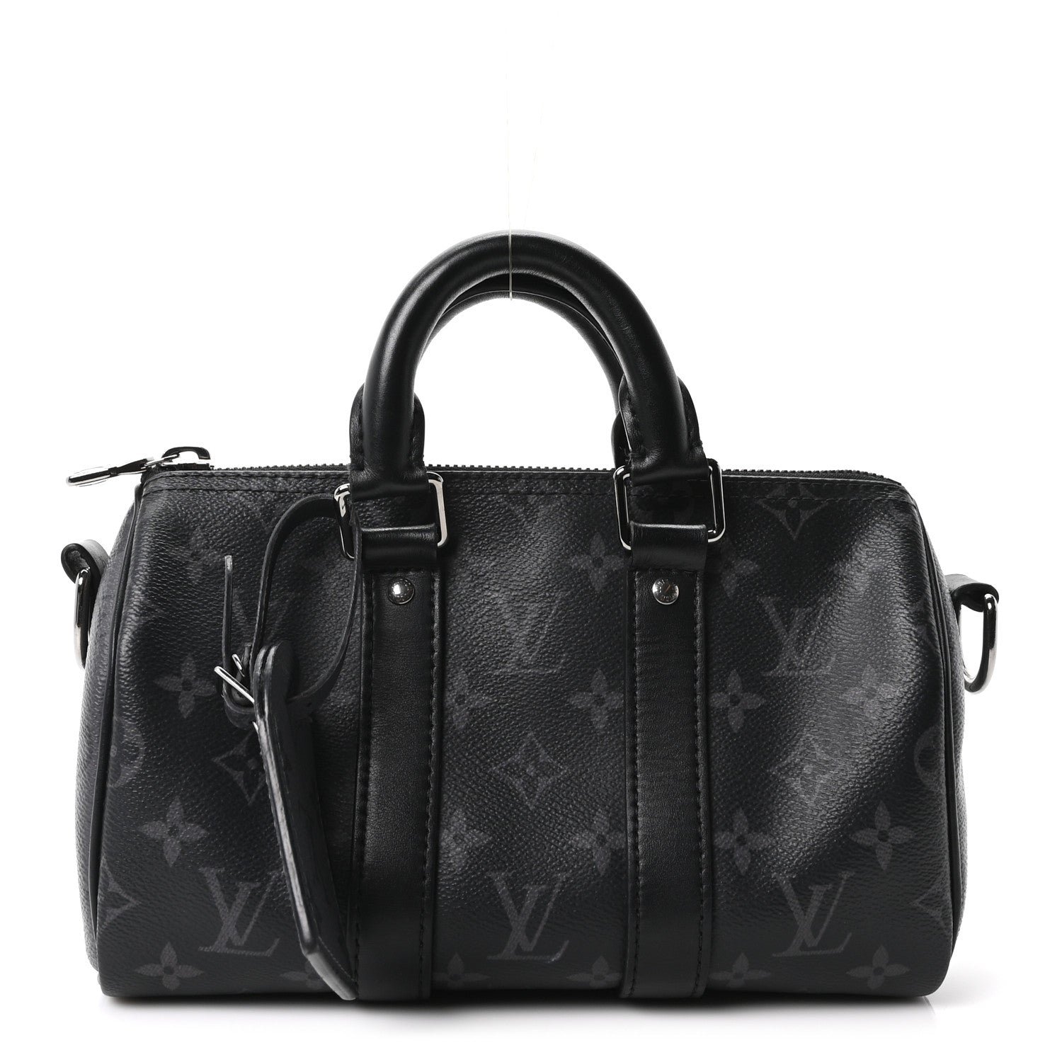Louis Vuitton Louis Vuitton Reverse Monogram Eclipse Keepall XS Black
