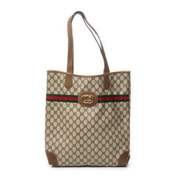 Vintage Web Vertical Tote