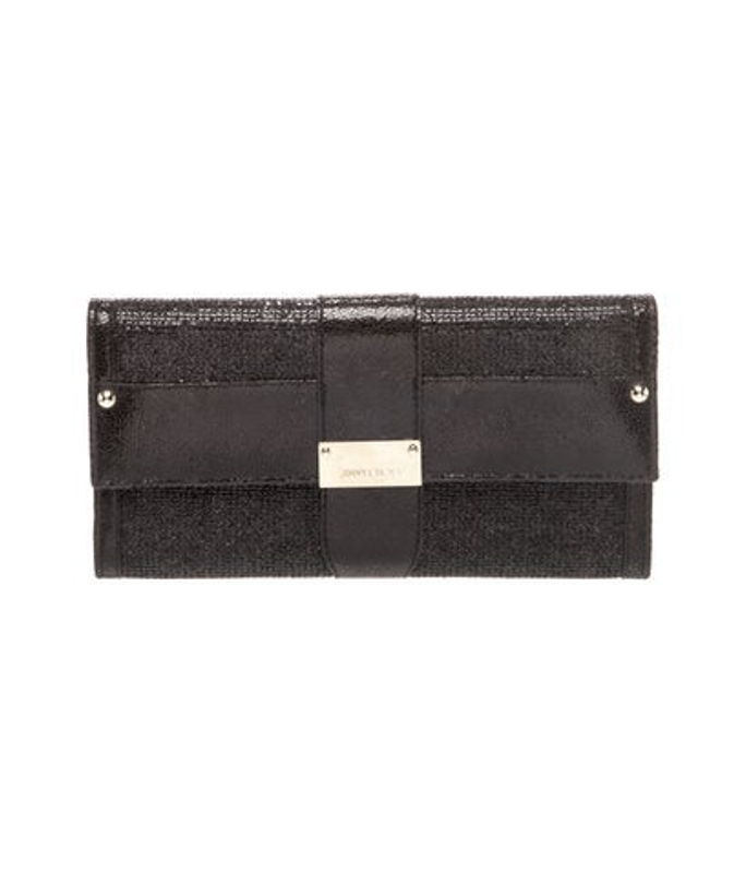 Jimmy Choo Choo Glitter Clutch