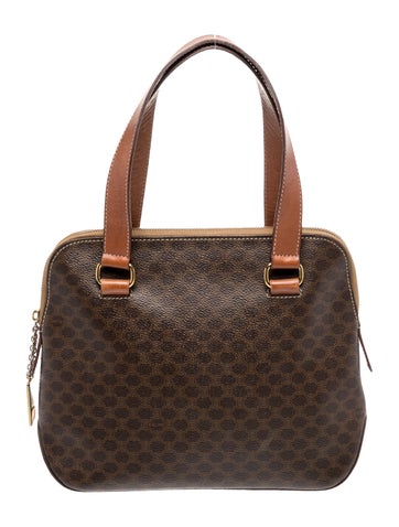 Celine Macadam Top Handle Bag Vintage