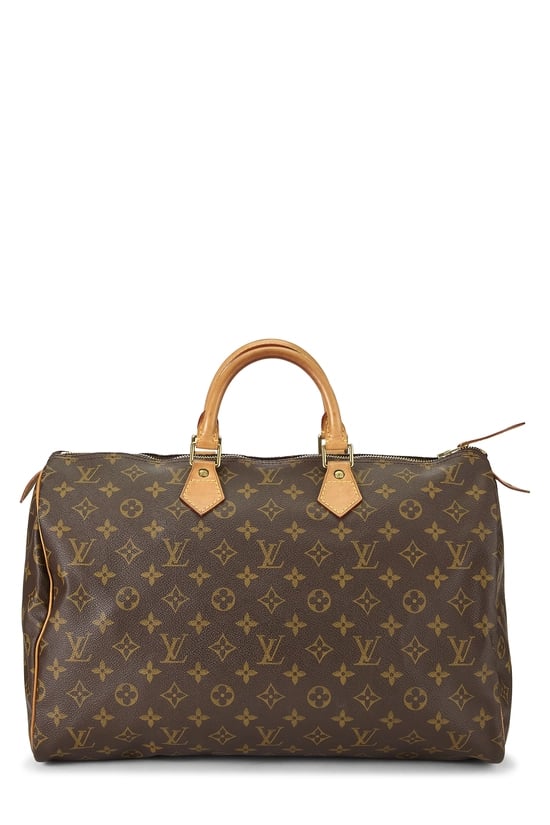 Monogram Canvas Speedy 40