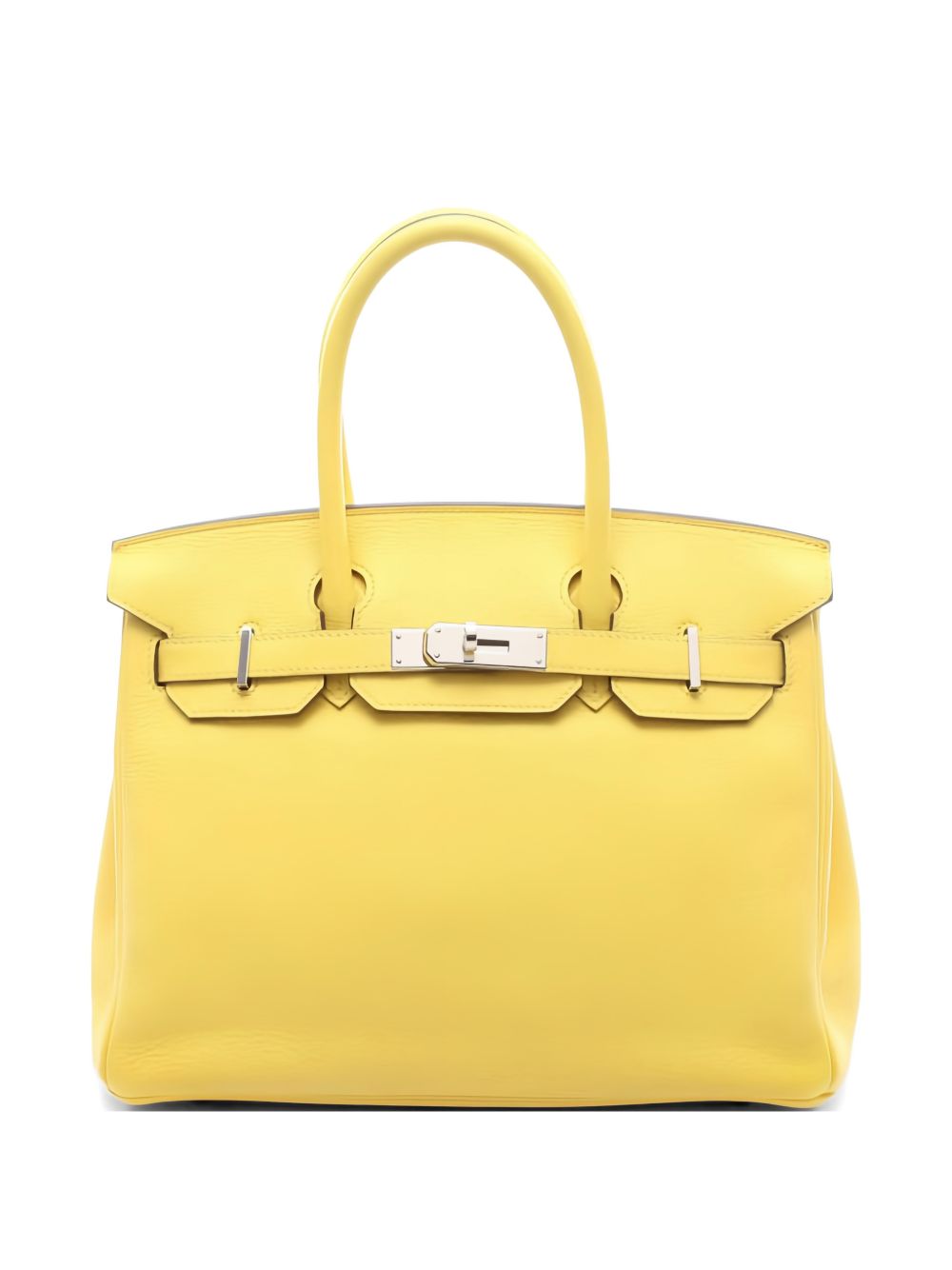 2019 Birkin 30 Jaune Naples leather tote bag