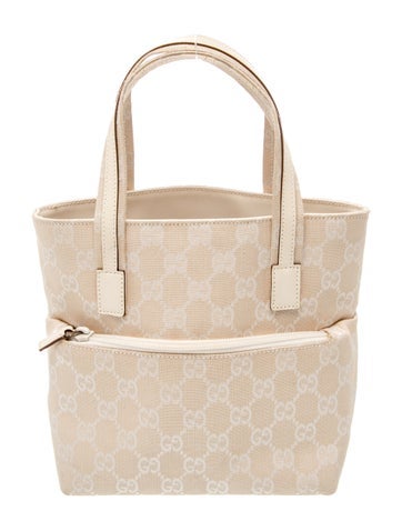 GG Canvas Top Handle Bag
