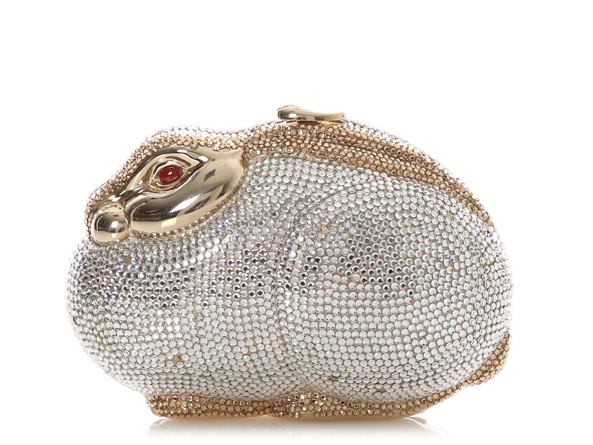 Judith Leiber Judith Leiber Crystal Rabbit Minaudière