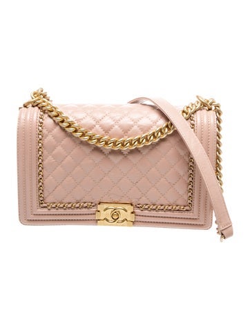 Quilted Large Jacket Boy Bag