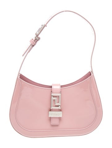 Versace Patent Leather Top Handle Bag