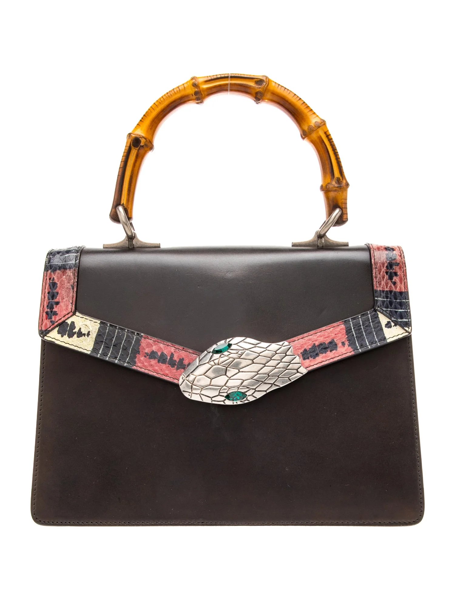 Bamboo Top Handle Bag