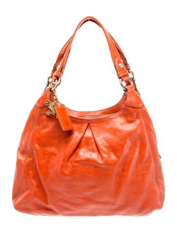 Leather Top Handle Bag