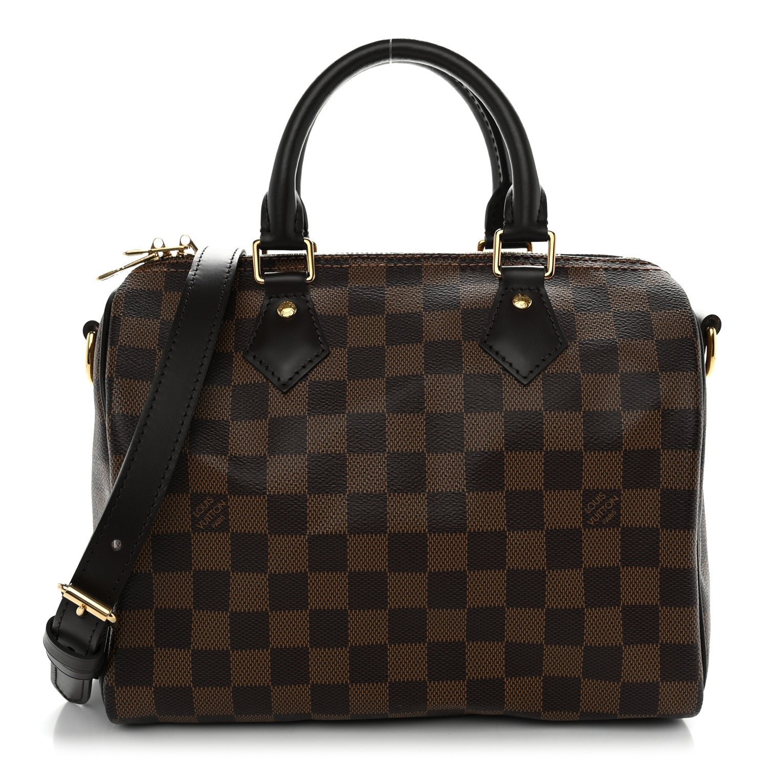 Louis Vuitton Damier Ebene Speedy Bandouliere 25