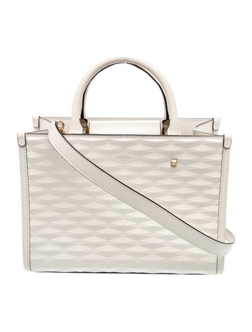Leather Top Handle Bag