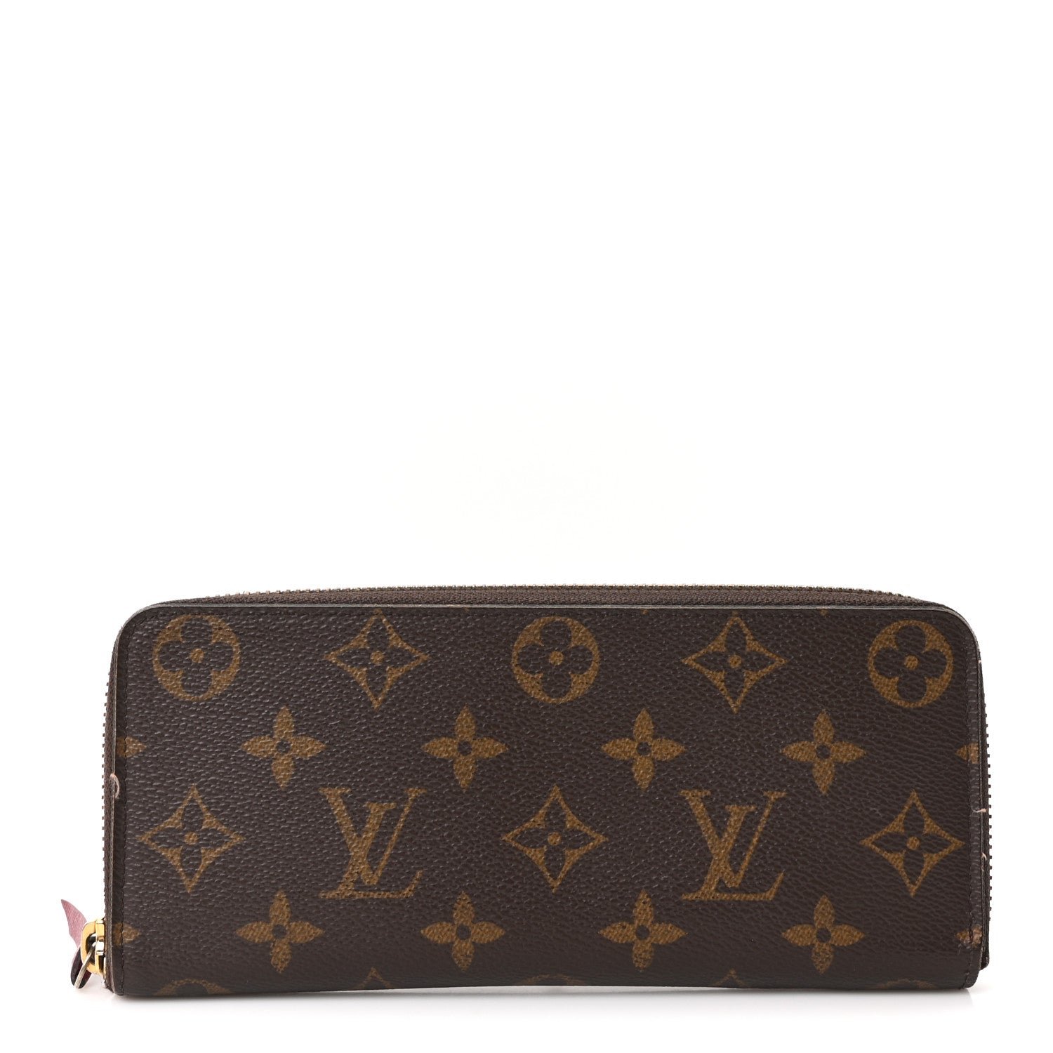 Louis Vuitton Monogram Clemence Wallet Fuchsia Fuchsia