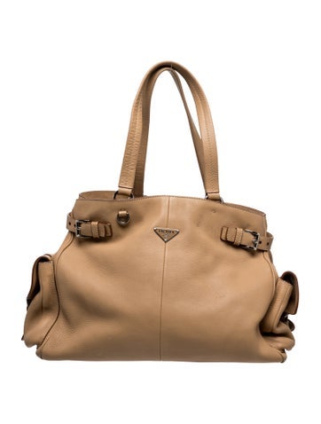 Enameled Metal Triangle Shoulder Bag