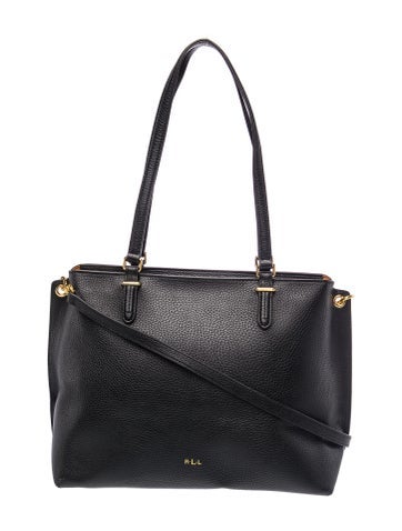 Leather Top Handle Bag