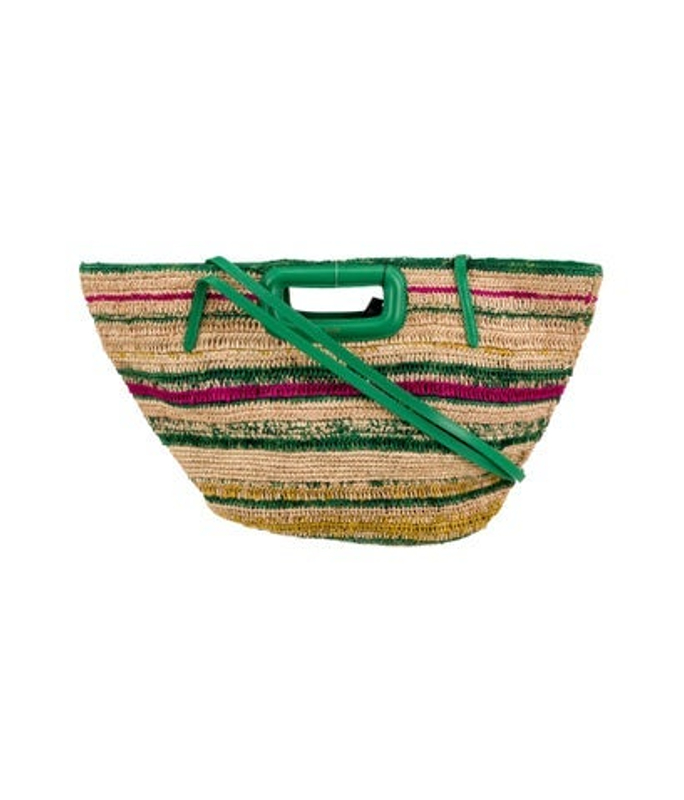 Maje Raffia Belt Bag W Tags