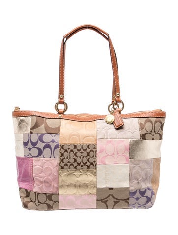 Coach Canvas Shoulder Bag