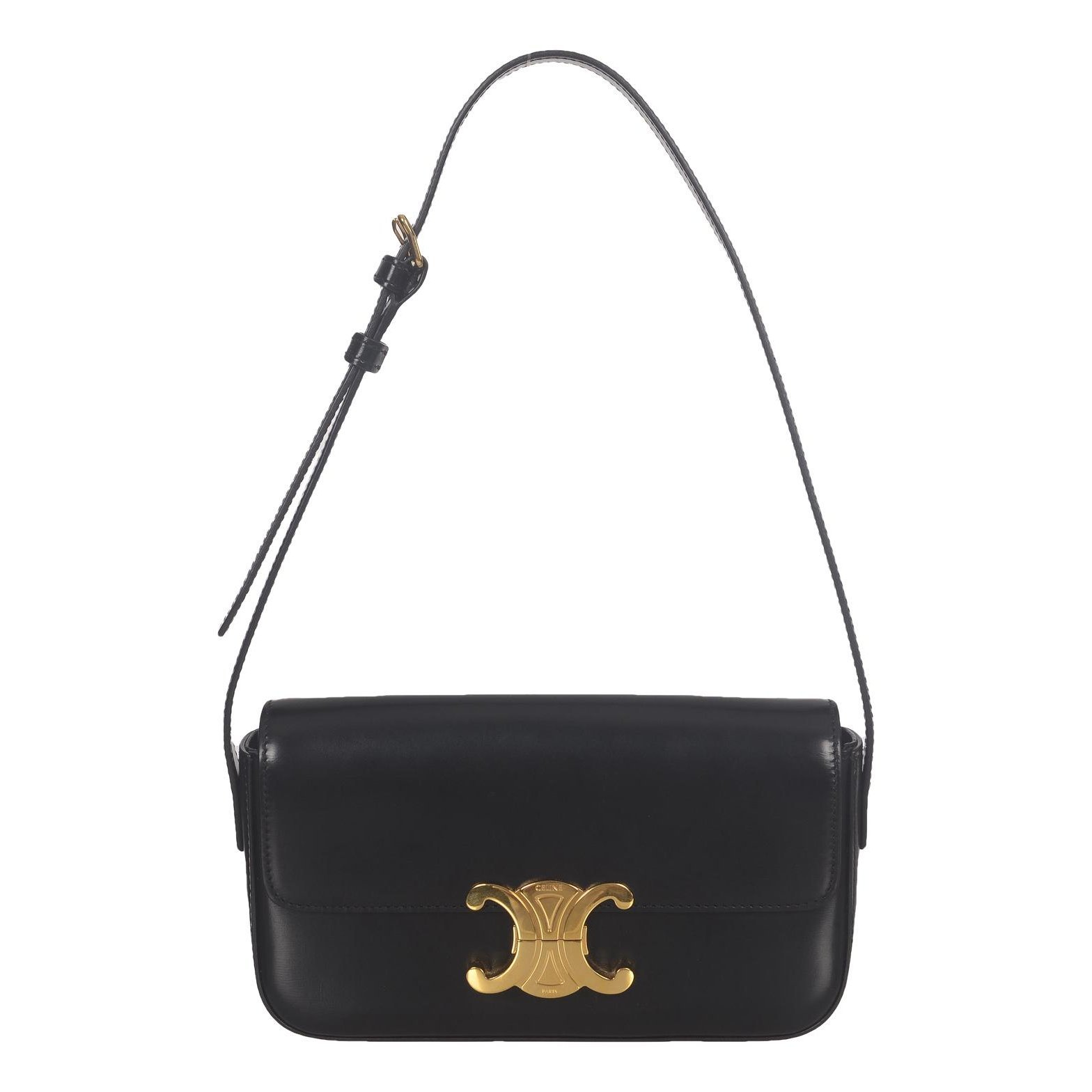 Triomphe Long leather handbag