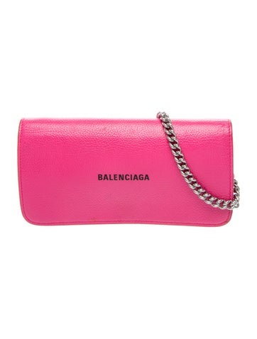 Leather Wallet with Chain
