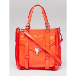 Proenza Schouler Proenza Schouler Red Python PS1 Tote Bag