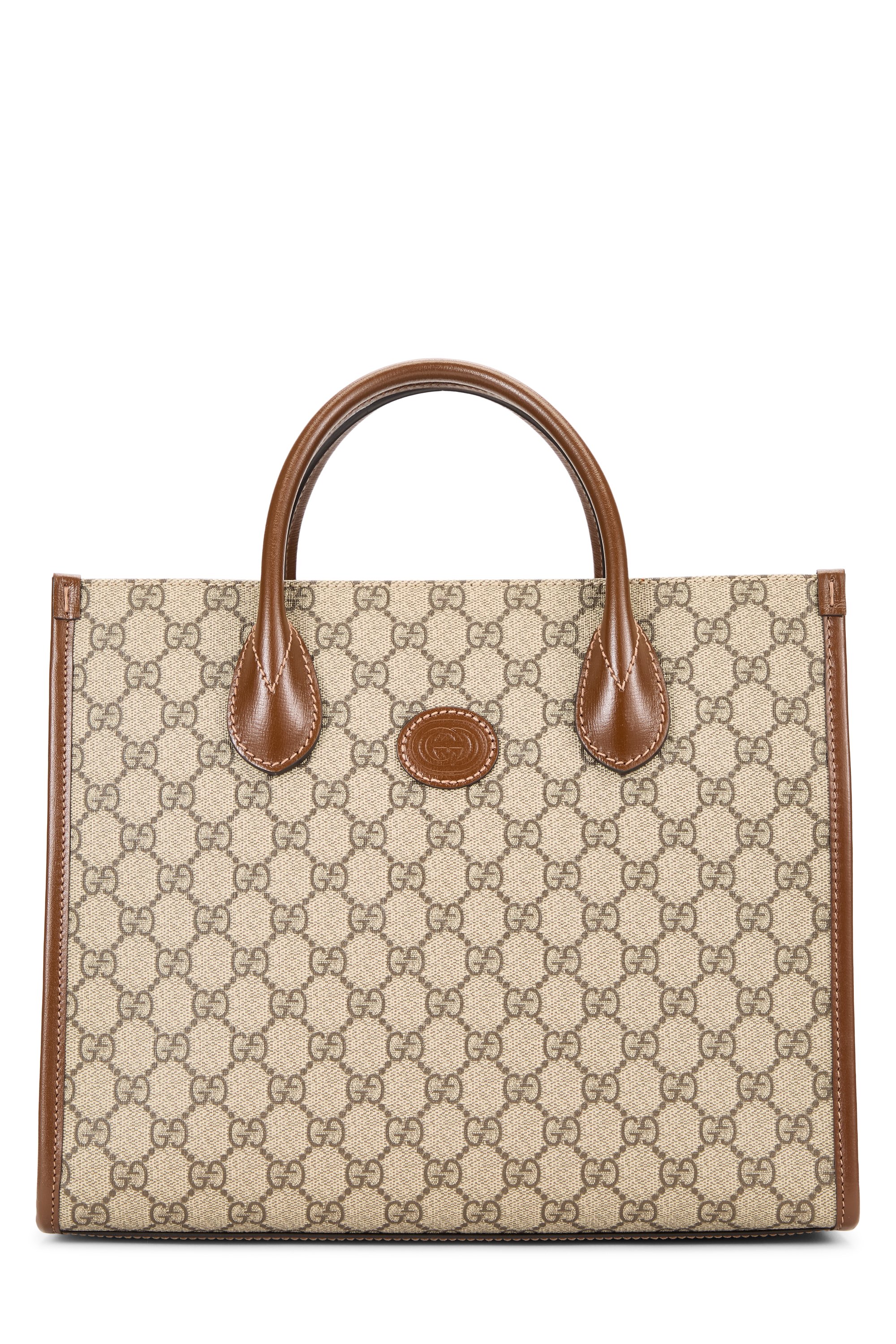 Brown GG Supreme Canvas Tote