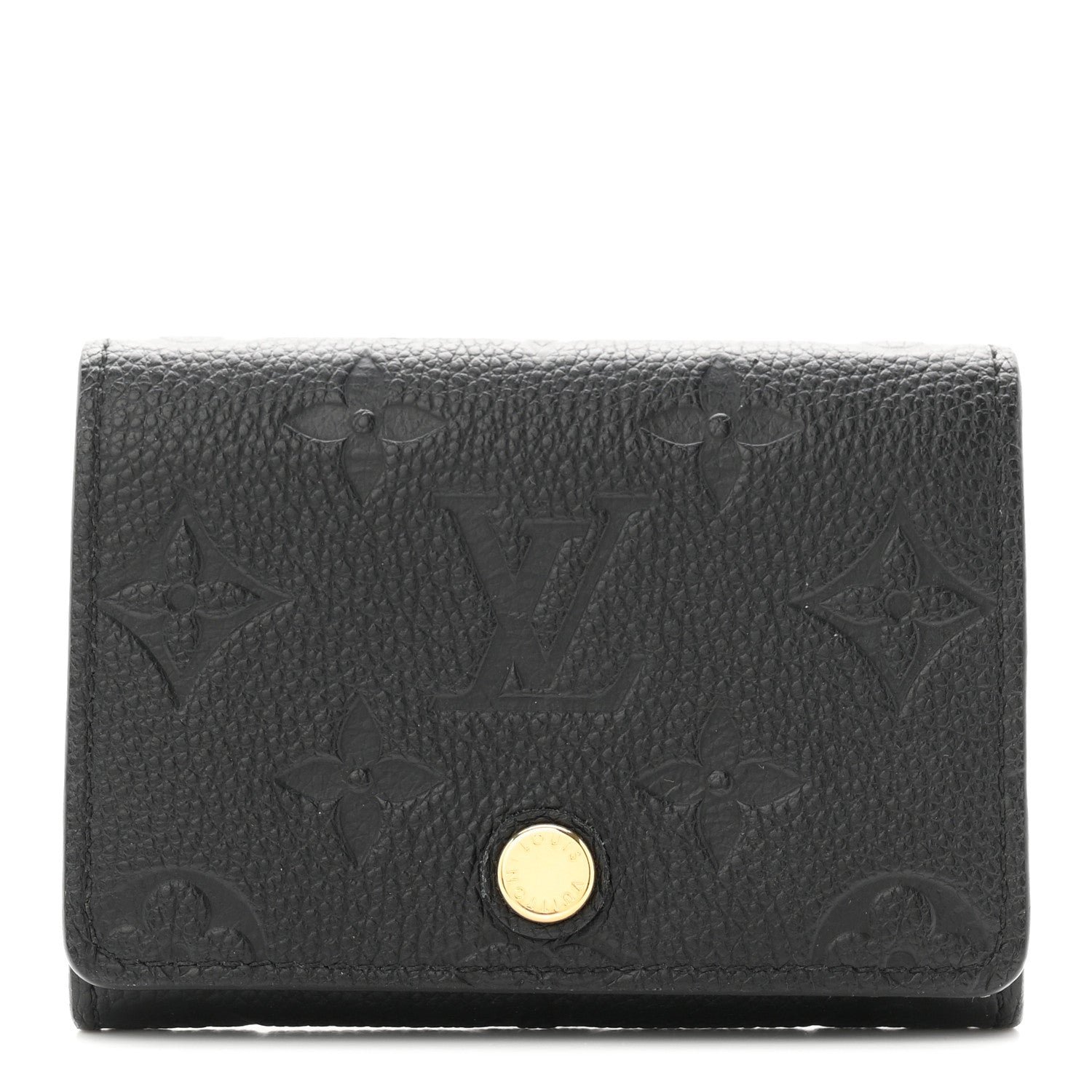 Louis Vuitton Empreinte Business Card Holder Black