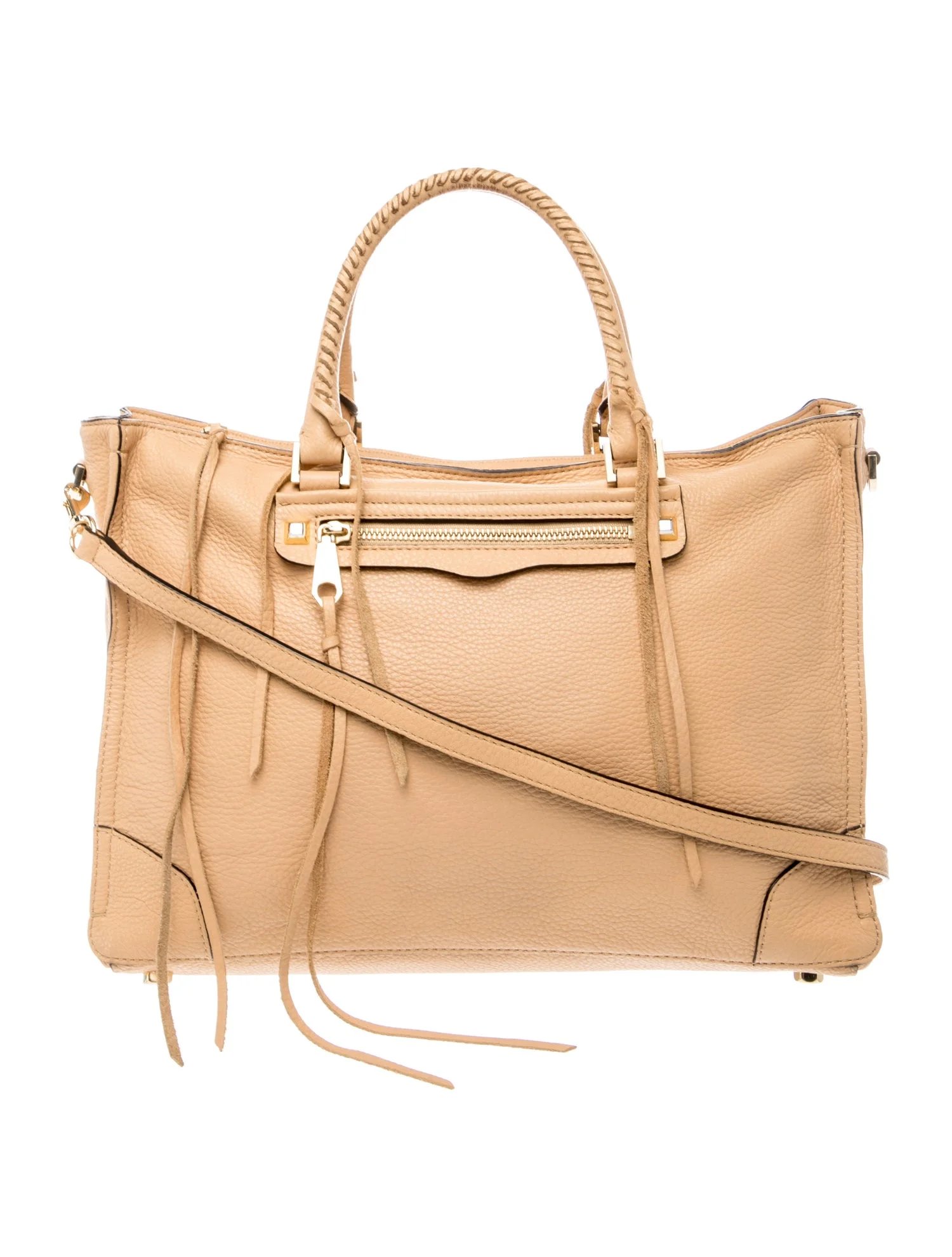 Leather Top Handle Bag