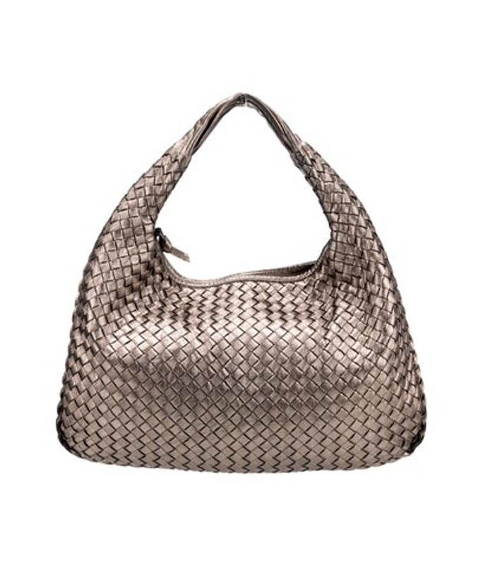 Bottega Veneta Veneta Intrecciato Top Handle Bag Medium