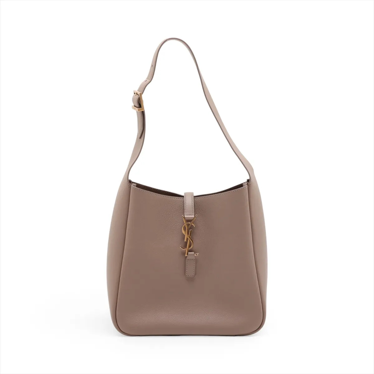Saint Laurent Paris LE 5 A 7 Small 713938 Leather Shoulder bag Beige