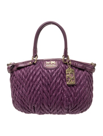 Leather Top Handle Bag