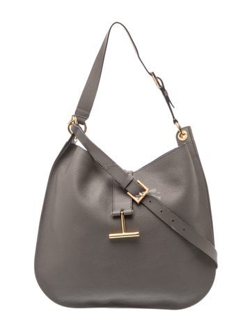 Leather Tara hobo bag Large