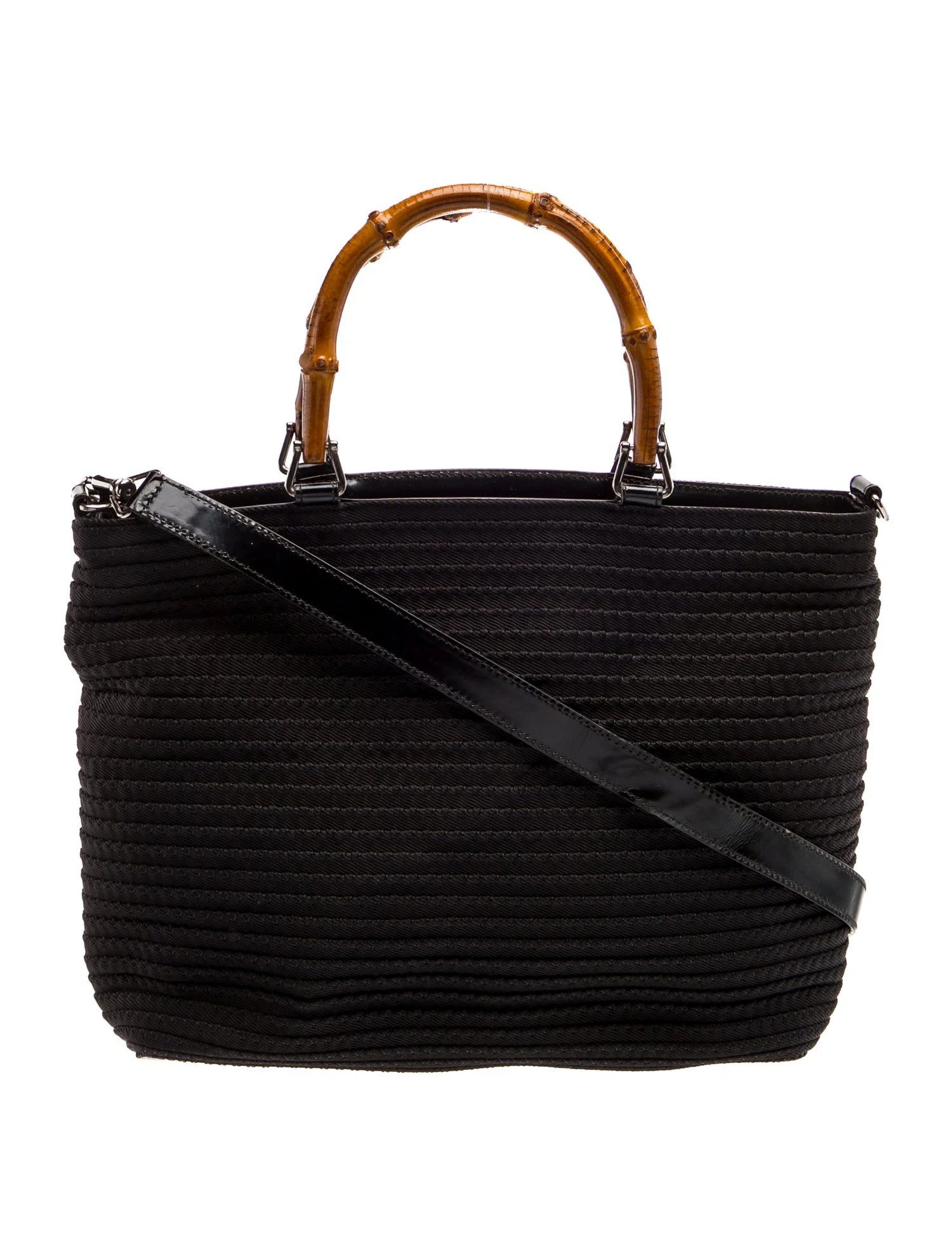 Bamboo Top Handle Bag