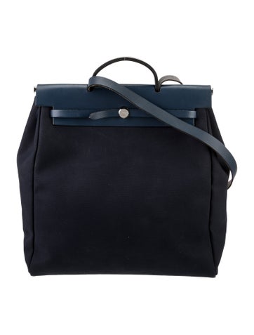 Hermes Toile & Vache Hunter Herbag 39