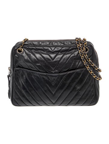 Chevron Shoulder Bag