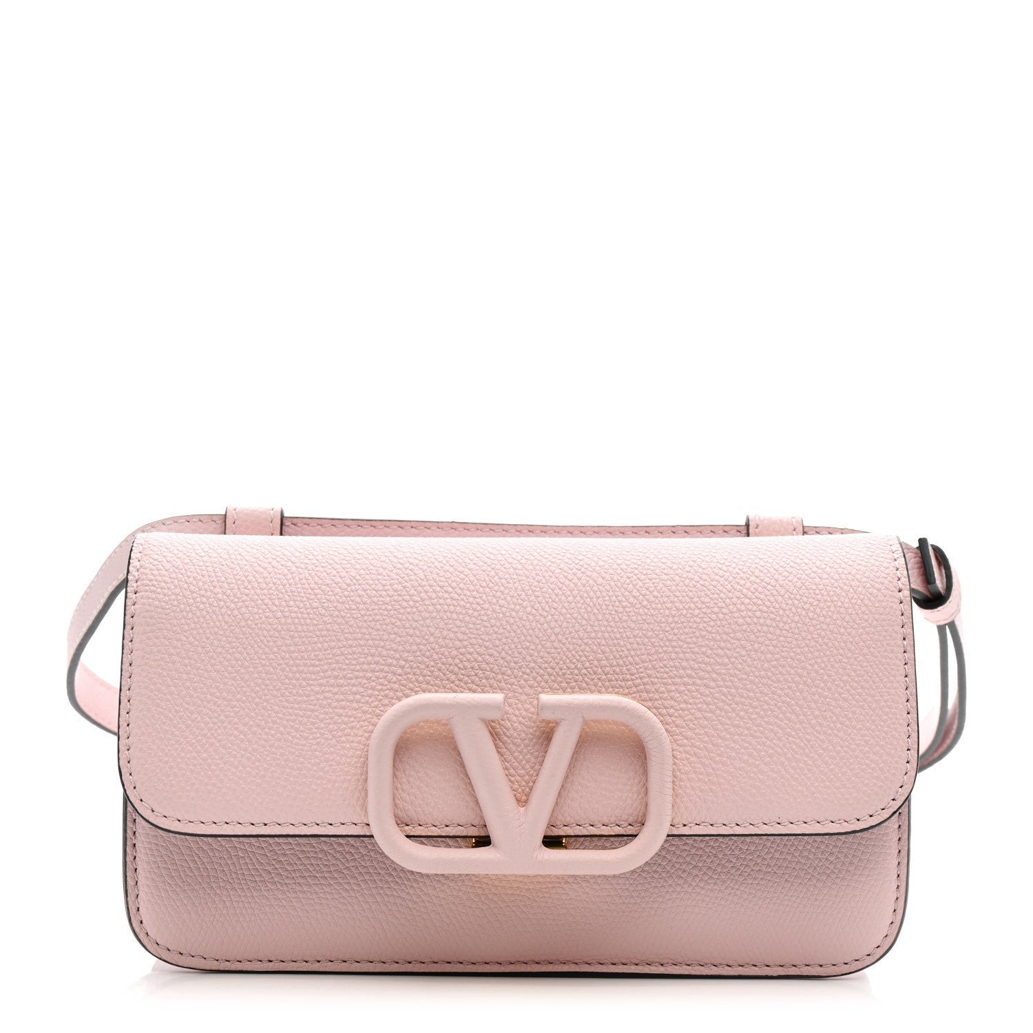 Valentino Garavani Valentino Garavani Grainy Calfskin VSling Belt Bag Rose Quartz