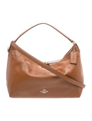 Leather East/West Celeste convertible hobo