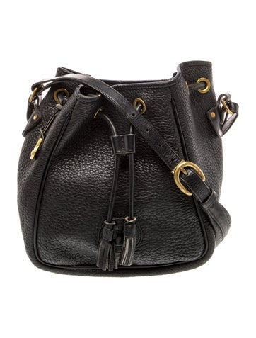 Leather Bucket Bag
