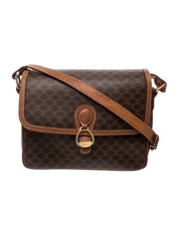 Vintage Macadam pattern shoulder bag Vintage