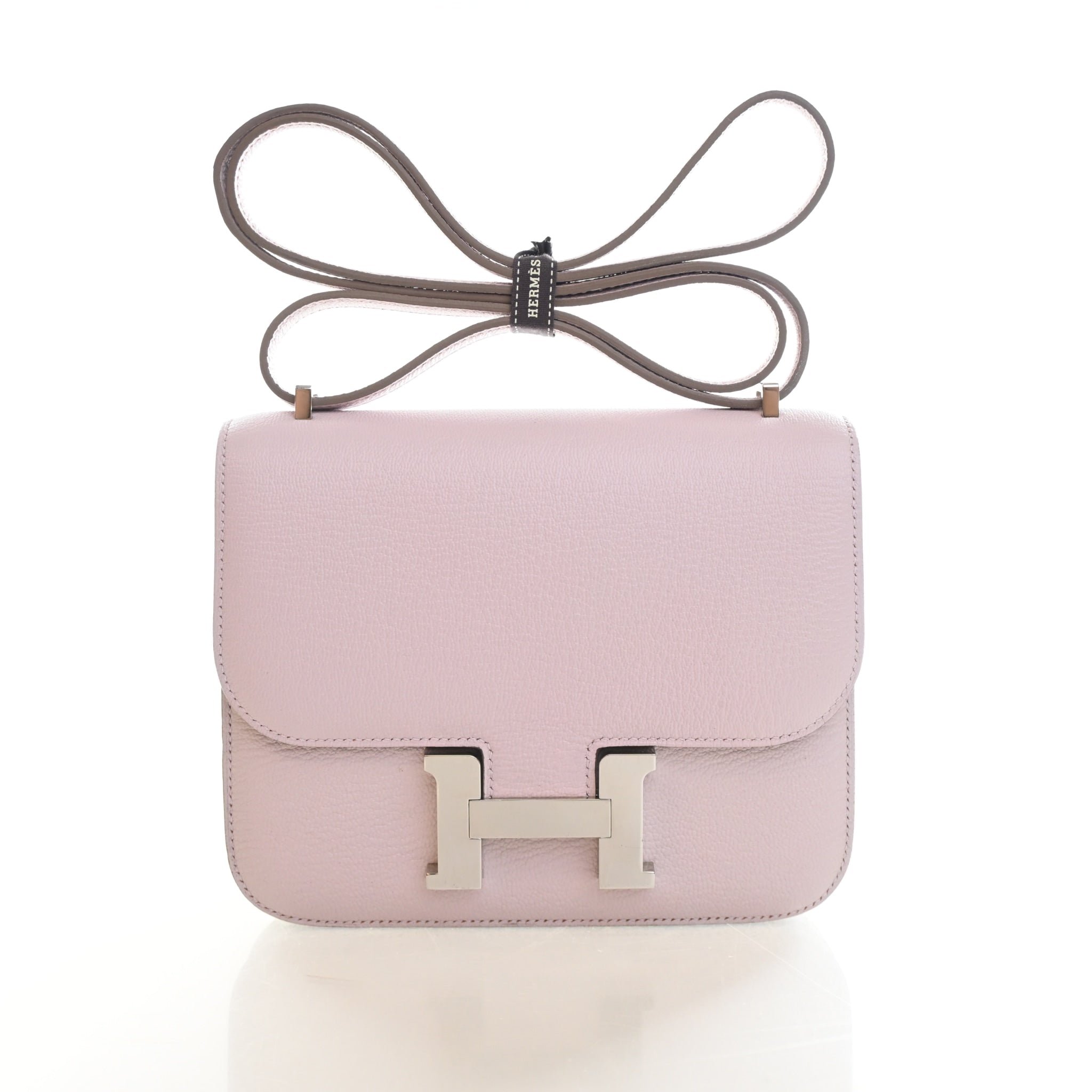 Hermes Mauve Pale Chevre Mysore Constance 18