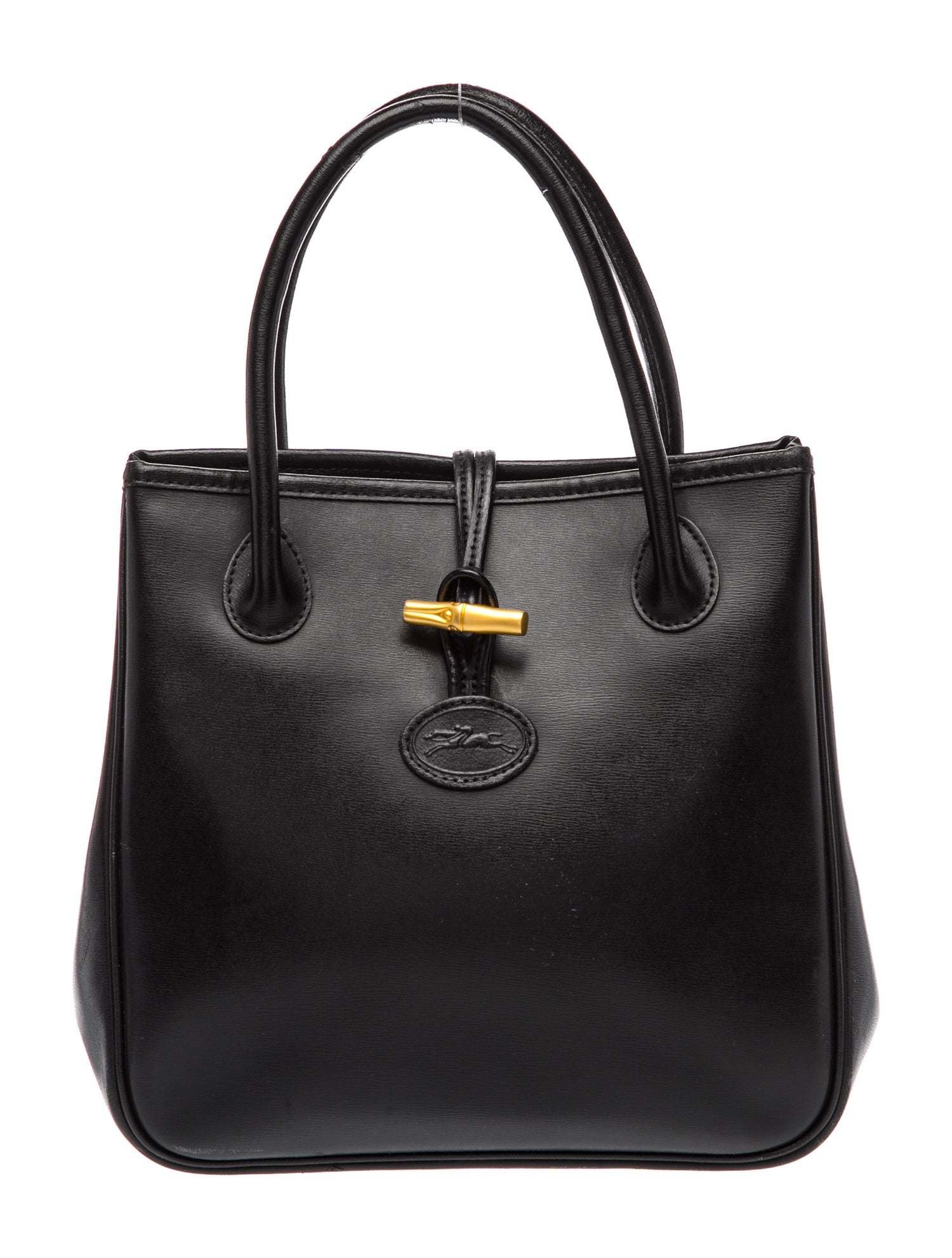 Leather Top Handle Bag