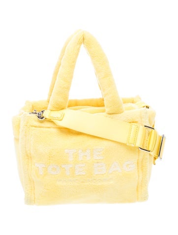 Terry Cloth Top Handle Bag
